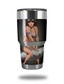 Skin Decal Wrap for Yeti Tumbler Rambler 30 oz Missle Army Pinup Girl (TUMBLER NOT INCLUDED)