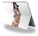 Tia Pin Up Girl - Decal Style Vinyl Skin (fits Microsoft Surface Pro 4)
