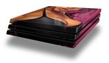 Vinyl Decal Skin Wrap compatible with Sony PlayStation 4 Pro Console Violeta Pin Up Girl (PS4 NOT INCLUDED)