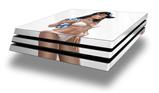 Vinyl Decal Skin Wrap compatible with Sony PlayStation 4 Pro Console Tia Pin Up Girl (PS4 NOT INCLUDED)