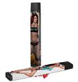 Skin Decal Wrap 2 Pack for Juul Vapes Oops Halloween Sexy Pinup Girl JUUL NOT INCLUDED