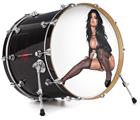 Vinyl Decal Skin Wrap for 20" Bass Kick Drum Head Latex - DRUM HEAD NOT INCLUDED