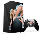 WraptorSkinz Skin Wrap compatible with the 2020 XBOX Series X Console and Controller Alice Pinup Girl (XBOX NOT INCLUDED)