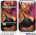 iPhone 3GS Skin - Violeta Pin Up Girl