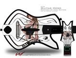 AXe Pin Up Girl Decal Style Skin - fits Warriors Of Rock Guitar Hero Guitar (GUITAR NOT INCLUDED)