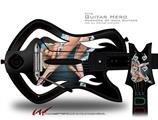 Alice Pinup Girl Decal Style Skin - fits Warriors Of Rock Guitar Hero Guitar (GUITAR NOT INCLUDED)