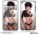 iPod Touch 4G Decal Style Vinyl Skin - Astouding Pin Up Girl