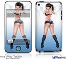 iPod Touch 4G Decal Style Vinyl Skin - Naughty Girl Pin Up Girl