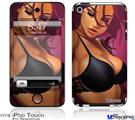 iPod Touch 4G Decal Style Vinyl Skin - Violeta Pin Up Girl