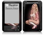 Felicity Pin Up Girl - Decal Style Skin fits Amazon Kindle 3 Keyboard (with 6 inch display)
