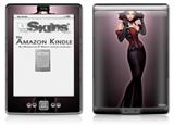 Vamp Glamour Pin Up Girl - Decal Style Skin (fits 4th Gen Kindle with 6inch display and no keyboard)