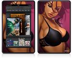 Amazon Kindle Fire (Original) Decal Style Skin - Violeta Pin Up Girl