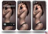 Sensuous Pin Up Girl Decal Style Vinyl Skin - fits Apple iPod Touch 5G (IPOD NOT INCLUDED)