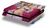 Vinyl Decal Skin Wrap compatible with Sony PlayStation 4 Original Console Boarder Pin Up Girl (PS4 NOT INCLUDED)