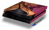 Vinyl Decal Skin Wrap compatible with Sony PlayStation 4 Original Console Violeta Pin Up Girl (PS4 NOT INCLUDED)