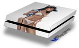 Vinyl Decal Skin Wrap compatible with Sony PlayStation 4 Original Console Tia Pin Up Girl (PS4 NOT INCLUDED)
