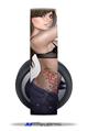 Vinyl Decal Skin Wrap compatible with Original Sony PlayStation 4 Gold Wireless Headphones Brit Pin Up Girl (PS4 HEADPHONES  NOT INCLUDED)
