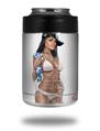 Skin Decal Wrap for Yeti Colster, Ozark Trail and RTIC Can Coolers - Tia Pin Up Girl (COOLER NOT INCLUDED)