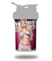 Decal Style Skin Wrap works with Blender Bottle 22oz ProStak Boarder Pin Up Girl (BOTTLE NOT INCLUDED)