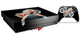 Skin Wrap for XBOX One X Console and Controller Alice Pinup Girl