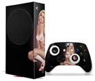 WraptorSkinz Skin Wrap compatible with the 2020 XBOX Series S Console and Controller Felicity Pin Up Girl (XBOX NOT INCLUDED)