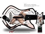 Ray Pin Up Girl Decal Style Skin - fits Warriors Of Rock Guitar Hero Guitar (GUITAR NOT INCLUDED)