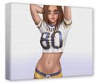 Gallery Wrapped 11x14x1.5  Canvas Art - Tight End Pin Up Girl
