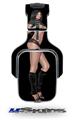 Onyx Pin Up Girl Decal Style Skin (fits Tritton AX Pro Gaming Headphones - HEADPHONES NOT INCLUDED) 