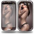 Sensuous Pin Up Girl - Decal Style Skin (fits Samsung Galaxy S III S3)