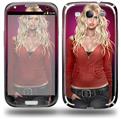Precious Pin Up Girl - Decal Style Skin (fits Samsung Galaxy S III S3)