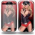 LA Womx Pin Up Girl - Decal Style Skin (fits Samsung Galaxy S III S3)