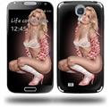 Felicity Pin Up Girl - Decal Style Skin (fits Samsung Galaxy S IV S4)