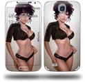 Astouding Pin Up Girl - Decal Style Skin (fits Samsung Galaxy S IV S4)