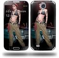 Chola Pin Up Girl - Decal Style Skin (fits Samsung Galaxy S IV S4)