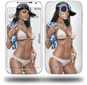 Tia Pin Up Girl - Decal Style Skin (fits Samsung Galaxy S IV S4)