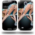 Alice Pinup Girl - Decal Style Skin (fits Samsung Galaxy S IV S4)