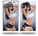 Shades Pin Up Girl - Decal Style Skin (fits Nokia Lumia 928)