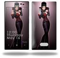 Vamp Glamour Pin Up Girl - Decal Style Skin (fits Nokia Lumia 928)