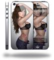 Brit Pin Up Girl - Decal Style Vinyl Skin (fits Apple Original iPhone 5, NOT the iPhone 5C or 5S)