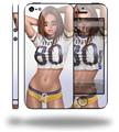 Tight End Pin Up Girl - Decal Style Vinyl Skin (fits Apple Original iPhone 5, NOT the iPhone 5C or 5S)