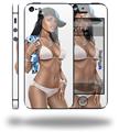 Tia Pin Up Girl - Decal Style Vinyl Skin (fits Apple Original iPhone 5, NOT the iPhone 5C or 5S)