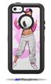 Gangbanger 2 Pin Up Girl - Decal Style Vinyl Skin fits Otterbox Defender iPhone 5C Case (CASE SOLD SEPARATELY)