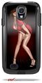 Ooh-La-La Pin Up Girl - Decal Style Vinyl Skin fits Otterbox Commuter Case for Samsung Galaxy S4 (CASE SOLD SEPARATELY)