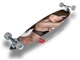 Brit Pin Up Girl - Decal Style Vinyl Wrap Skin fits Longboard Skateboards up to 10"x42" (LONGBOARD NOT INCLUDED)