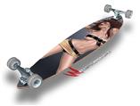 Dancer 1 Pin Up Girl - Decal Style Vinyl Wrap Skin fits Longboard Skateboards up to 10"x42" (LONGBOARD NOT INCLUDED)