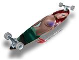 Mermaid Sexy Pinup Girl - Decal Style Vinyl Wrap Skin fits Longboard Skateboards up to 10"x42" (LONGBOARD NOT INCLUDED)