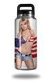 WraptorSkinz Skin Decal Wrap for Yeti Rambler Bottle 36oz Independent Woman Pin Up Girl  (YETI NOT INCLUDED)