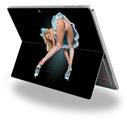 Alice Pinup Girl - Decal Style Vinyl Skin (fits Microsoft Surface Pro 4)