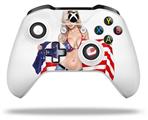 WraptorSkinz Decal Skin Wrap Set works with 2016 and newer XBOX One S / X Controller Independent Woman Pin Up Girl (CONTROLLER NOT INCLUDED)