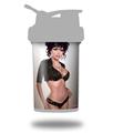 Decal Style Skin Wrap works with Blender Bottle 22oz ProStak Astouding Pin Up Girl (BOTTLE NOT INCLUDED)